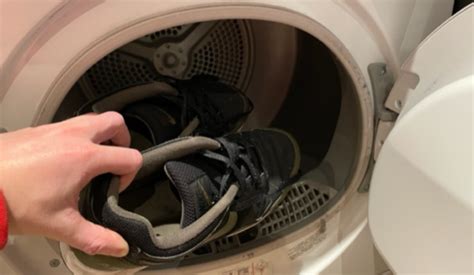 schoenen in de droger